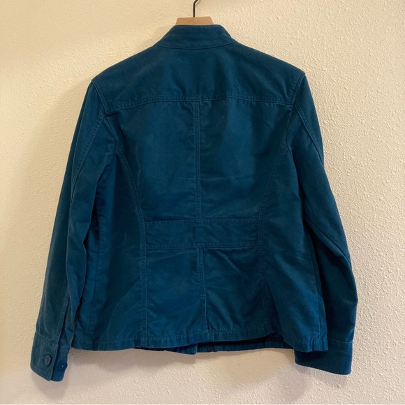 LL BEAN Pima cotton soft blazer, size M petite - Picture 5 of 5